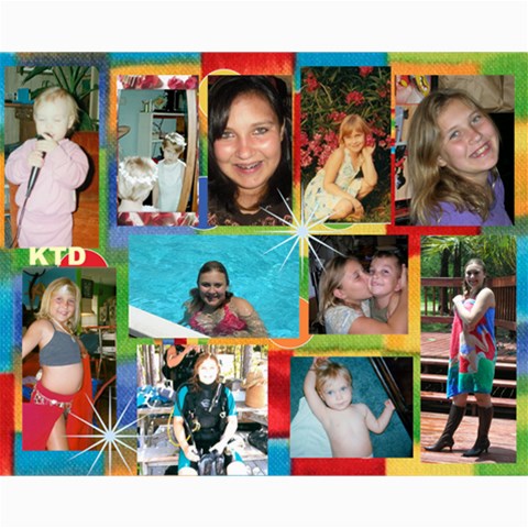 Collage By Mary Stewart 10 x8  Print - 4