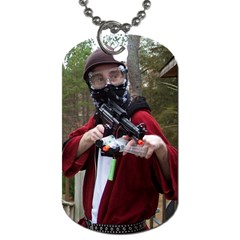 Playing Airsoft War Games - Dog Tag (One Side)