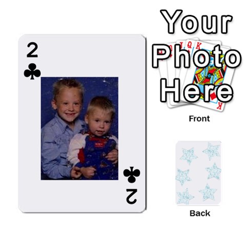 Deck Of Playing Cards By Bonnie Peloquin Front - Club2