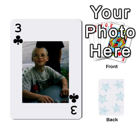 Deck Of Playing Cards By Bonnie Peloquin Front - Club3