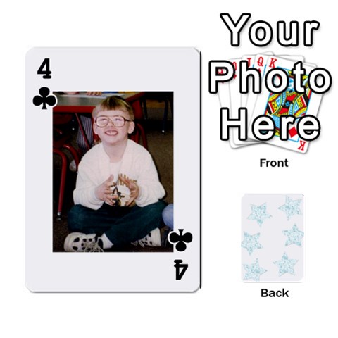 Deck Of Playing Cards By Bonnie Peloquin Front - Club4
