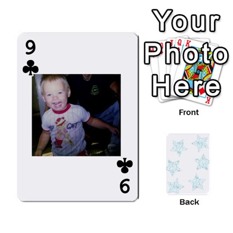 Deck Of Playing Cards By Bonnie Peloquin Front - Club9