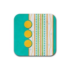 Summer Set Coaster 3 - Rubber Coaster (Square)