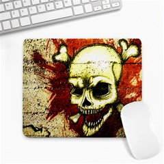 Grunge skulled pad - Collage Mousepad