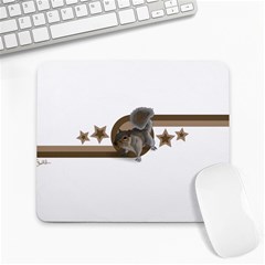 squirrelly - Large Mousepad