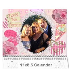 marcias - Wall Calendar 11  x 8.5  (12-Months)