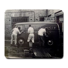 Early 50 s VW Van - Large Mousepad