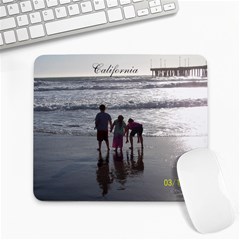 cali mousepad - Large Mousepad