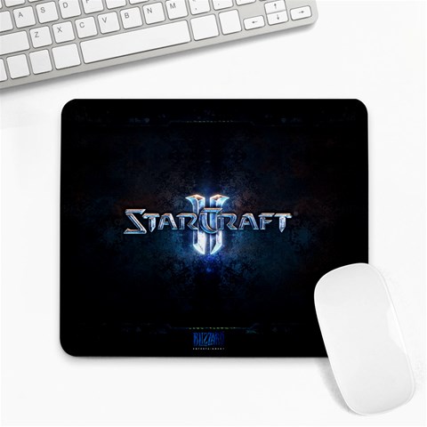 Starcraft 2 Logo By Neil Vibert 9.25 x7.75  Mousepad - 1