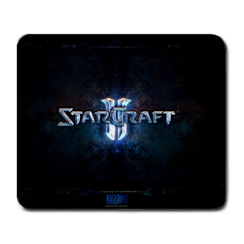 Starcraft 2 Logo By Neil Vibert 9.25 x7.75  Mousepad - 1
