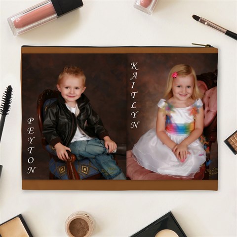 Grandkids Big Makeup Bag By Faith Hale Back