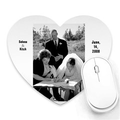 seeny - Heart Mousepad