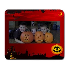 Halloween cousins - Large Mousepad