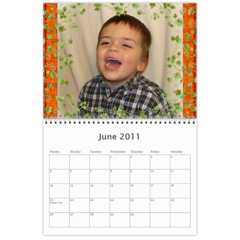 Moms  Birthday Calendar By Diana Davis Jun 2011