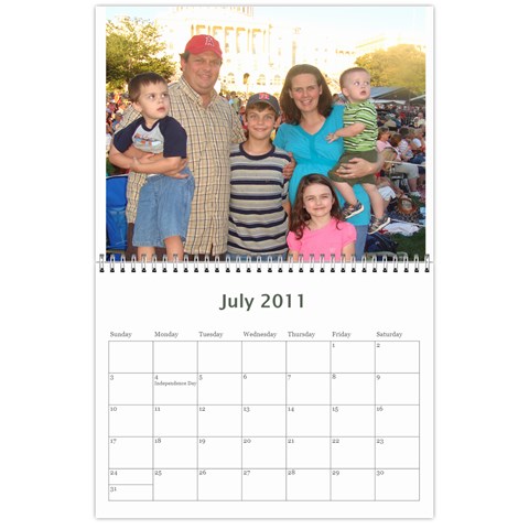 Moms  Birthday Calendar By Diana Davis Jul 2011