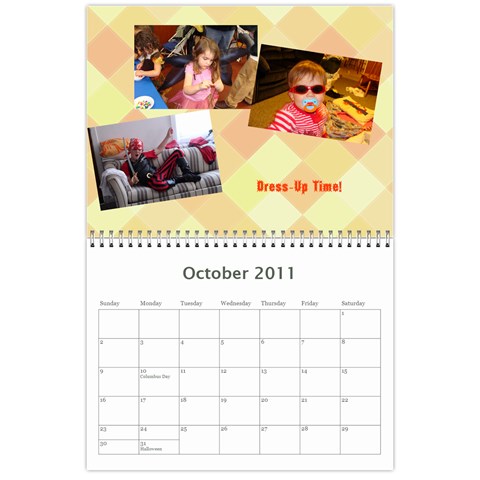 Moms  Birthday Calendar By Diana Davis Oct 2011