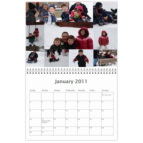 Moms  Birthday Calendar By Diana Davis Jan 2011