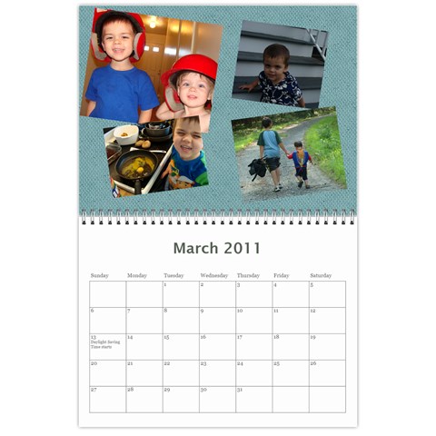 Moms  Birthday Calendar By Diana Davis Mar 2011