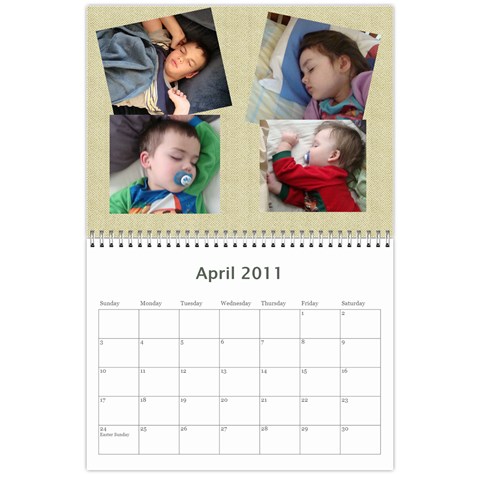 Moms  Birthday Calendar By Diana Davis Apr 2011