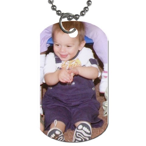 Isaiah Dog Tag By Kathryn Holderman Front