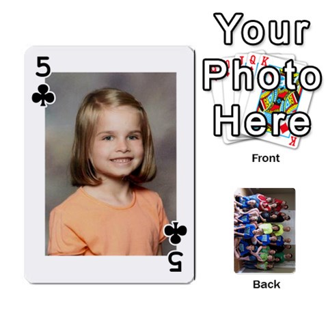 Grandkids Playing Cards By Kathy Rayhons Front - Club5