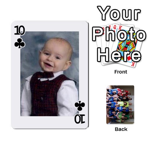 Grandkids Playing Cards By Kathy Rayhons Front - Club10