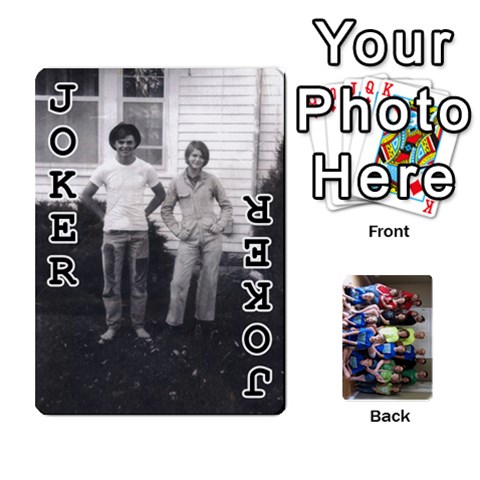 Grandkids Playing Cards By Kathy Rayhons Front - Joker1
