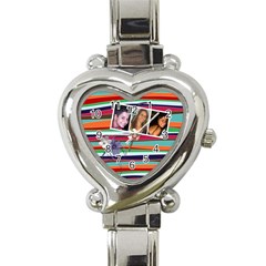 Relógio da Mamãe - Heart Italian Charm Watch