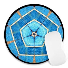 The Kaleidoscope - Round Mousepad