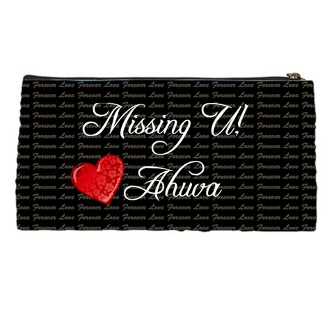 Pencil Case By Sara Levin Back
