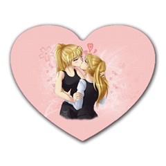 K&A Heart Mousepad