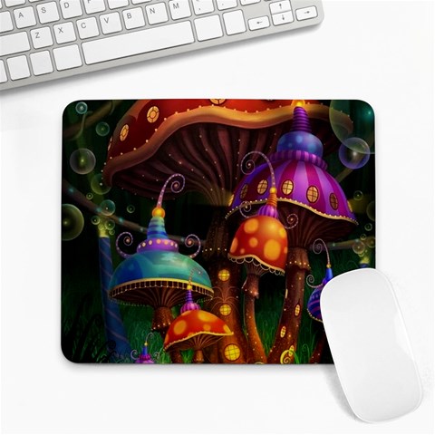 Shroom Pad By Chrystal Walterman 9.25 x7.75  Mousepad - 1