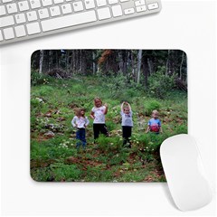 Camping!! - Large Mousepad