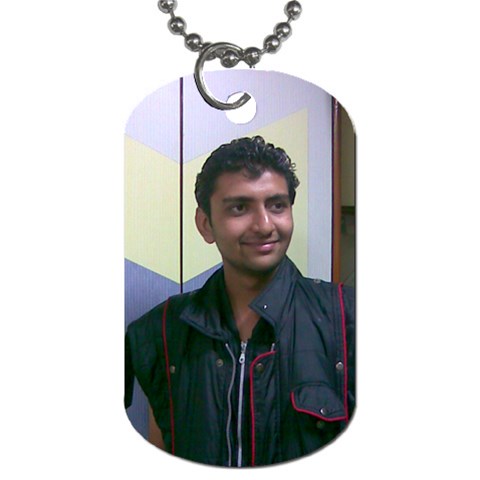 Dog Tag (two Sides)  By Chetan Back