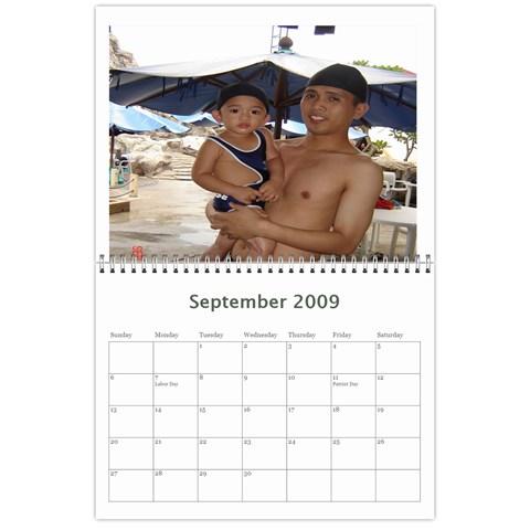 Calendar 2009 By Aileen Sep 2009