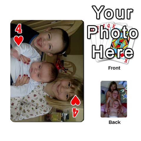 Personalised Cards By Jemma Spring Front - Heart4