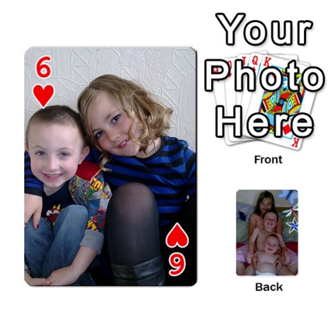 Personalised Cards By Jemma Spring Front - Heart6