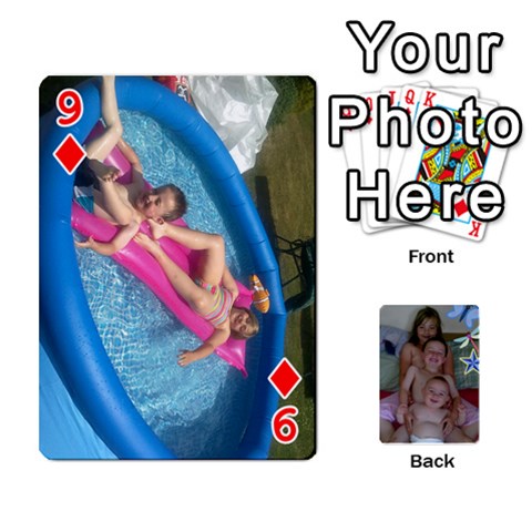 Personalised Cards By Jemma Spring Front - Diamond9