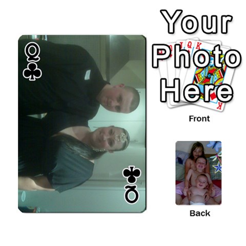 Queen Personalised Cards By Jemma Spring Front - ClubQ