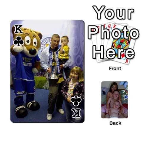 King Personalised Cards By Jemma Spring Front - ClubK
