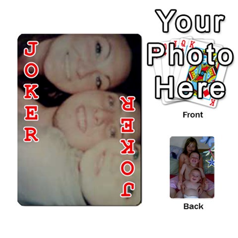 Personalised Cards By Jemma Spring Front - Joker2