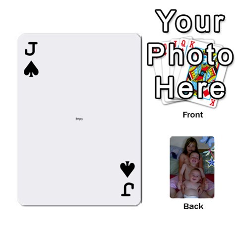 Jack Personalised Cards By Jemma Spring Front - SpadeJ