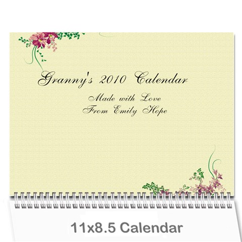 Janet Calendar By Beth Anderson Cover