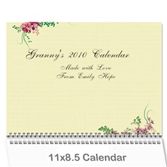 JANET CALENDAR - Wall Calendar 11  x 8.5  (12-Months)