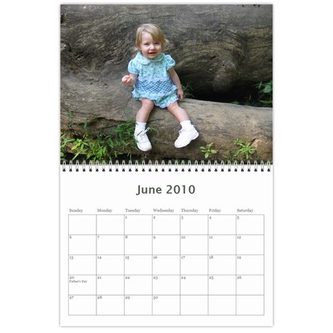 Janet Calendar By Beth Anderson Jun 2010