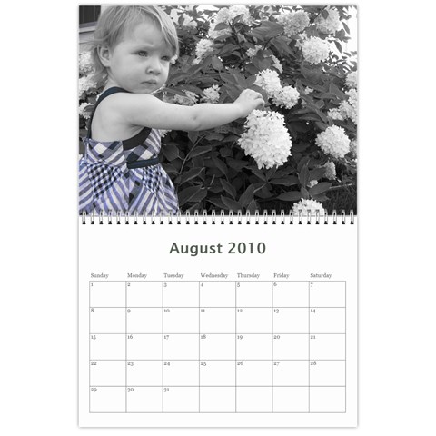 Janet Calendar By Beth Anderson Aug 2010