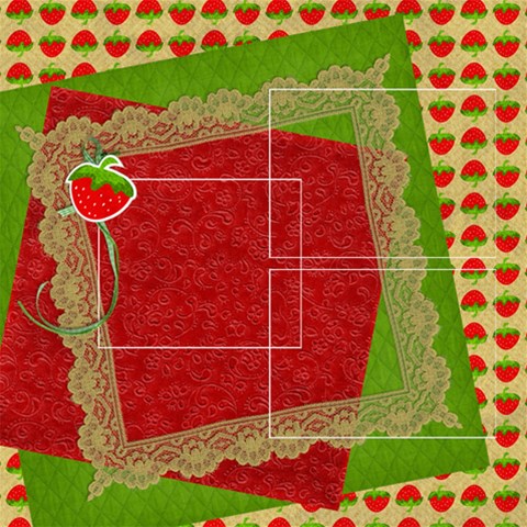 Berry Much Quick Pages (20) By Mikki 12 x12  Scrapbook Page - 18