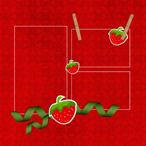 Berry Much Quick Pages (20) By Mikki 12 x12  Scrapbook Page - 5