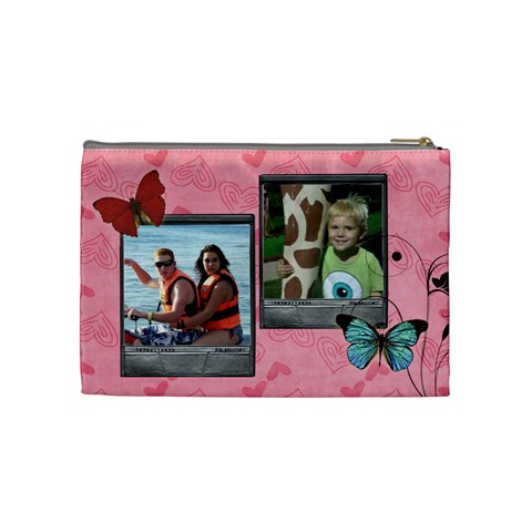 Medium Cosmetic Bag By Mary Stewart Back