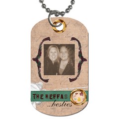 Tag - Dog Tag (One Side)